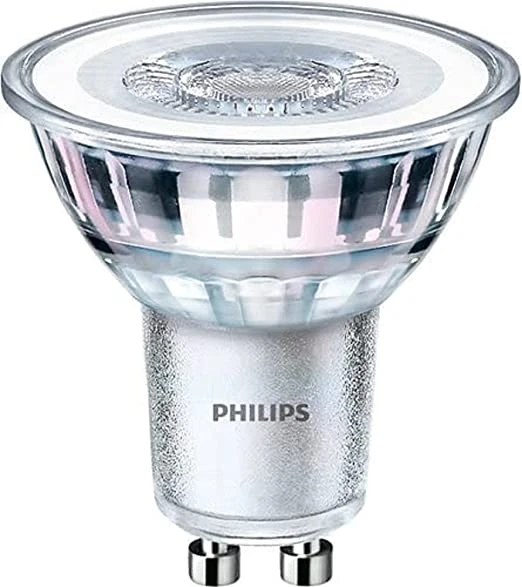 Philips 10 Bombillas LED GU10 4,6W (equivalente a 50W)