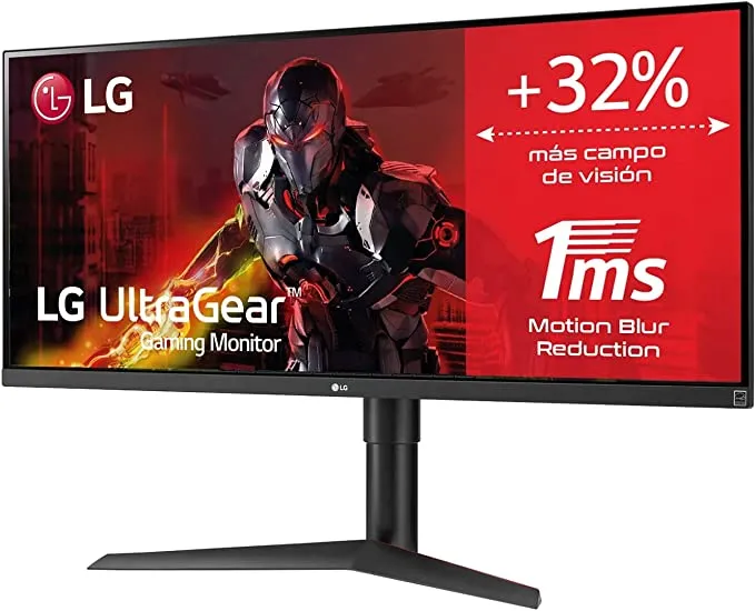 Monitor 34″ LG UltraGear 34WP65G-B, 1ms, 75Hz, Radeon FreeSync