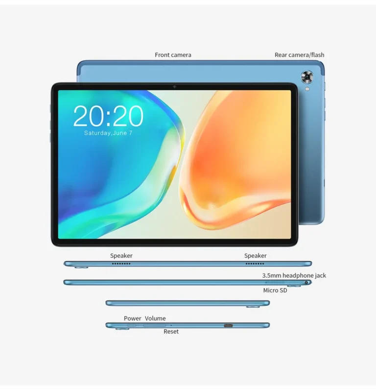 Teclast M40 Plus Tablet 10,1″ Full HD, 8GB + 128GB, GPS