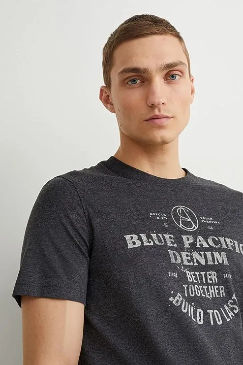 C&A Blue Pacific Denim Camiseta de hombre