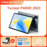 Tablet P40HD 2023 con Android 13, 10,1 pulgadas, 1920×1200,