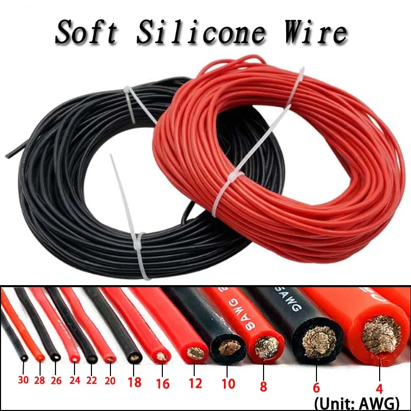 Cable de silicona