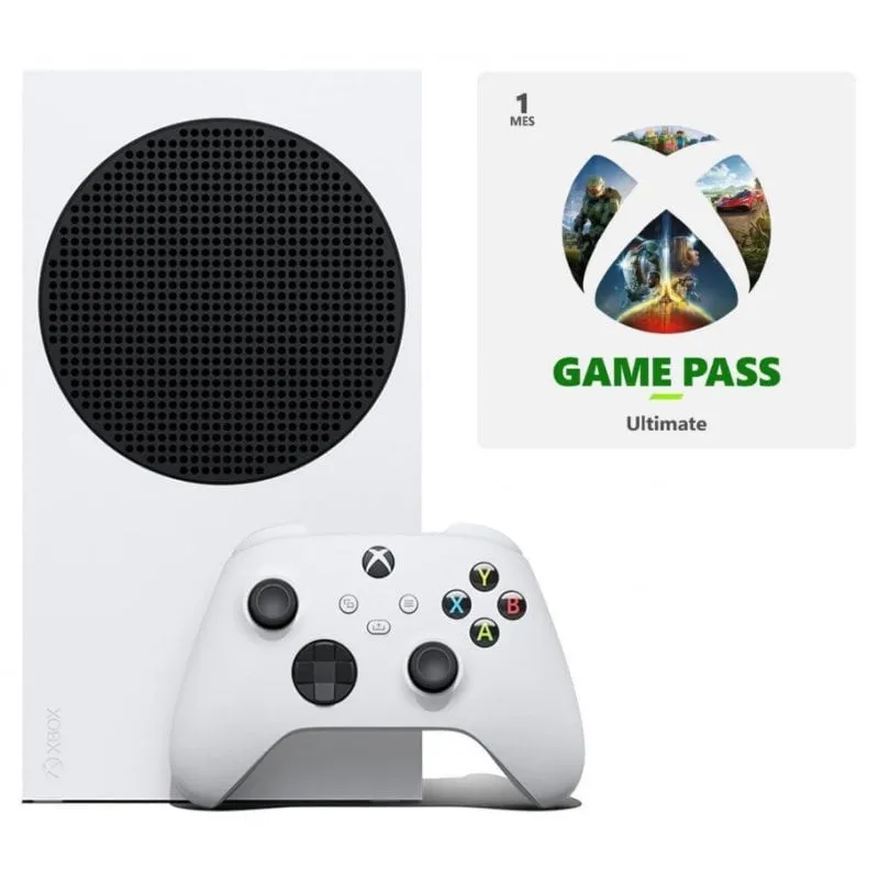 Pack Microsoft Xbox Series S 512GB + Xbox Game Pass Ultimate