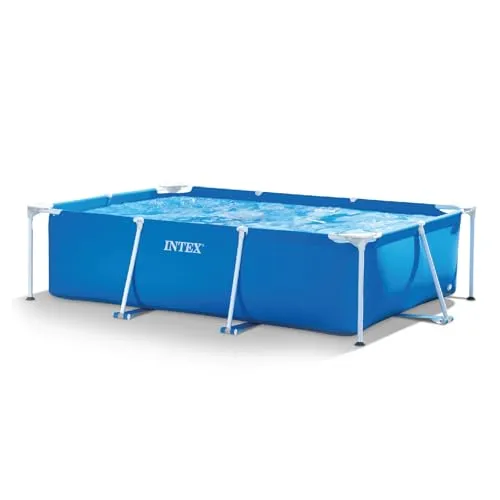 Intex 28272NP Small Frame – Piscina Desmontable, 300 x 200 x 75 cm, 3.834 litros, Color Azul