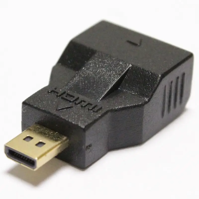 Adaptador Mini-HDMI Hembra a Micro-HDMI Macho