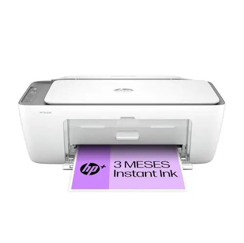 HP DeskJet 2820e – Impresora Multifunción, 3 meses de impresión Instant Ink con HP+