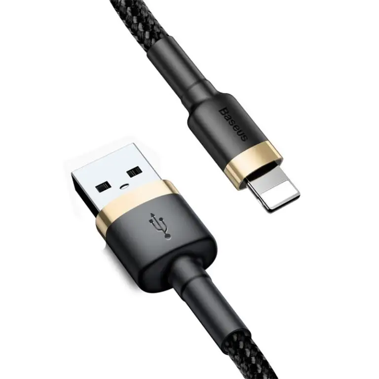 Cable USB Baseus para iPhone: Carga Rápida 2.4A