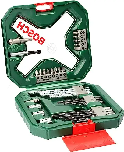 Set de puntas de atornillar y brocas Bosch 34 uds X-Line