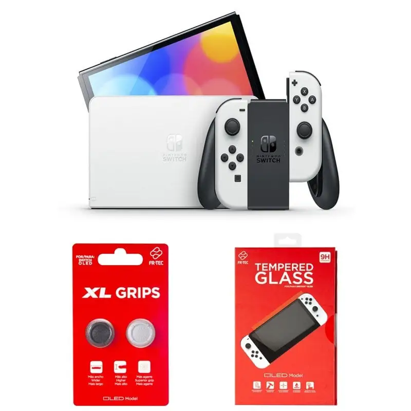 Nintendo Switch OLED Blanca con Accesorios