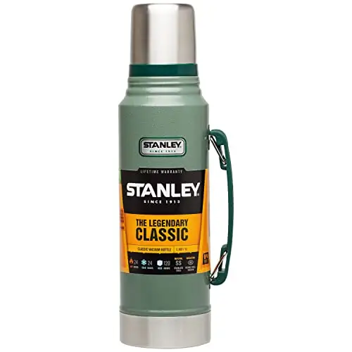 Termo Stanley Classic 1L: Mantiene Temperatura 24h