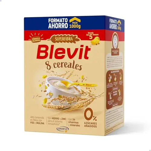 Blevit Superfibra 8 Cereales para Bebé 1kg