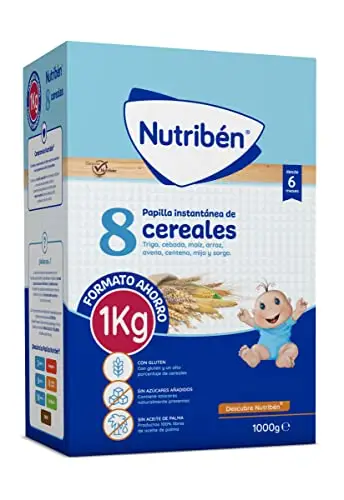 Papilla Instantánea 8 Cereales Nutriben 1kg