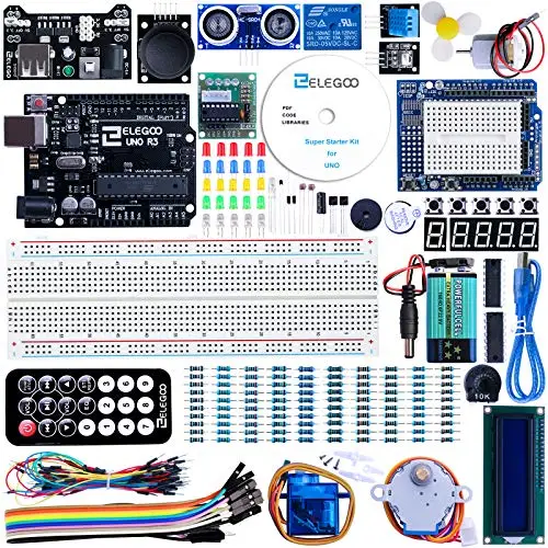 Conjunto de Iniciación ELEGOO UNO R3 para Arduino