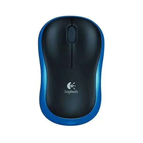 Logitech M185 Ratón Inalámbrico Azul