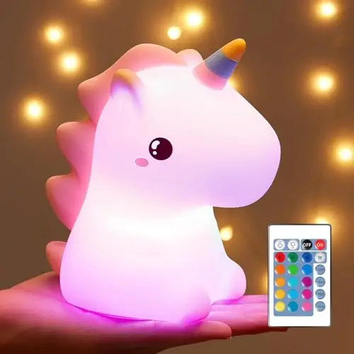 Luz Nocturna Unicornio Infantil