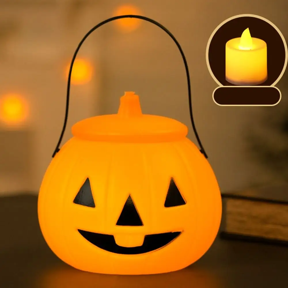 Cubeta de Calabaza de Halloween para Niños