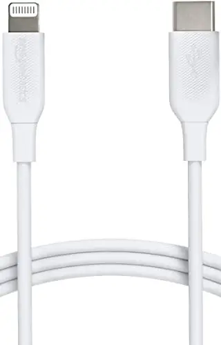 Cable USB-C a Lightning Amazon Basics 0.9 m