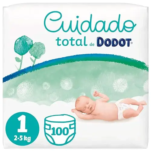 Dodot Pañales Bebé Cuidado Total Talla 1 (2-5 kg)