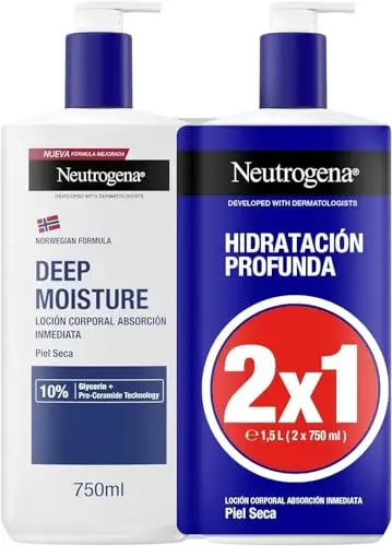 Neutrogena Loción Hidratante Profunda Pack 2 x 750ml