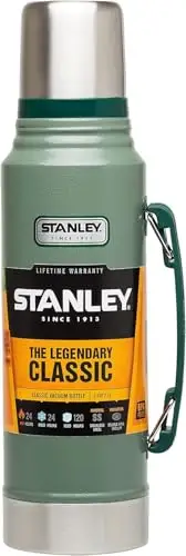 Botella Termo Stanley Classic 1L: Calor y Frío por 24 Horas