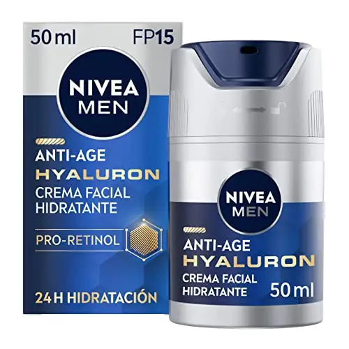 NIVEA MEN Crema Hidratante Antiedad FP15 – 50 ml