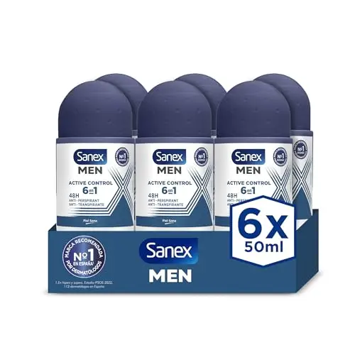 Sanex Men Active Control 6 Uds Roll-On