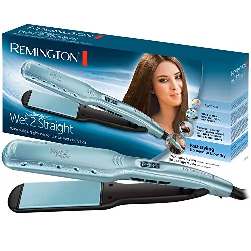 Plancha Remington Wet 2 Straight: Alisa en Seco y Húmedo