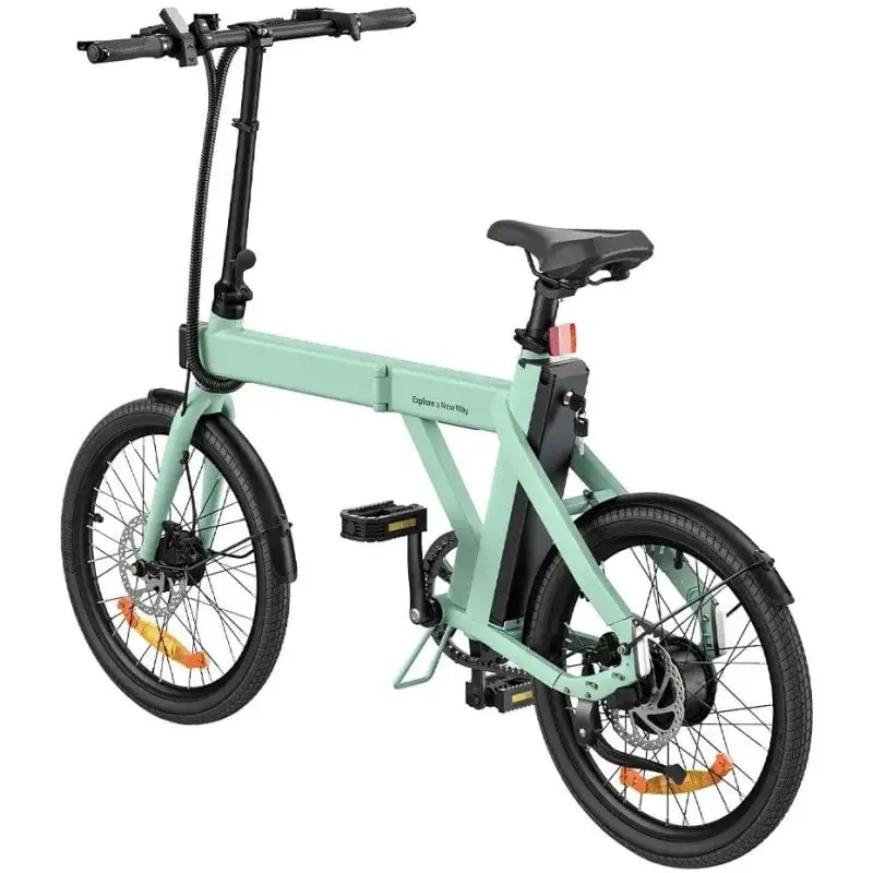 Engwe P20: Bicicleta Eléctrica Verde 250W