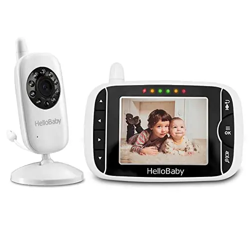 Monitor de Vídeo Inalámbrico HelloBaby HB32