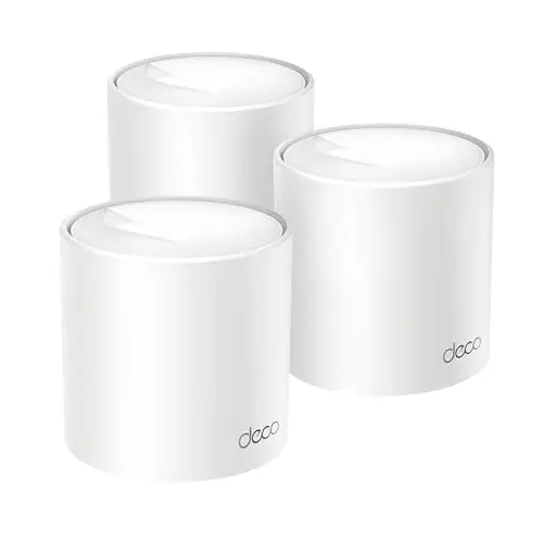 TP-Link Deco X1500 (3-Pack) – Sistema WiFi 6 AI Mesh