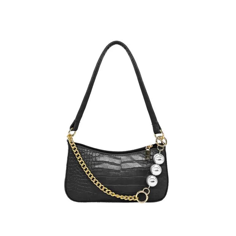 Bolso Crossbody PETITE SIMONE con estampado de cocodrilo