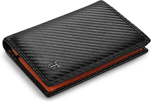 Cartera TEEHON Hombre de Cuero con Protección RFID