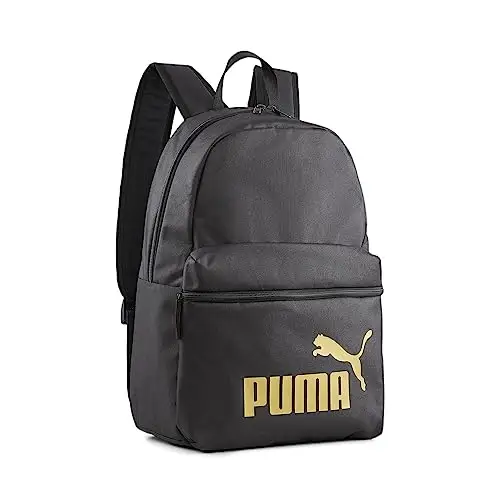 Mochila PUMA Phase Unisex Negro/Dorado