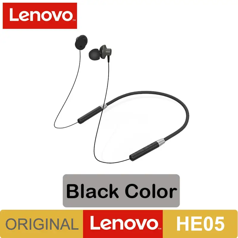 Auriculares Inalámbricos Lenovo HE05 con Cancelación de Ruido