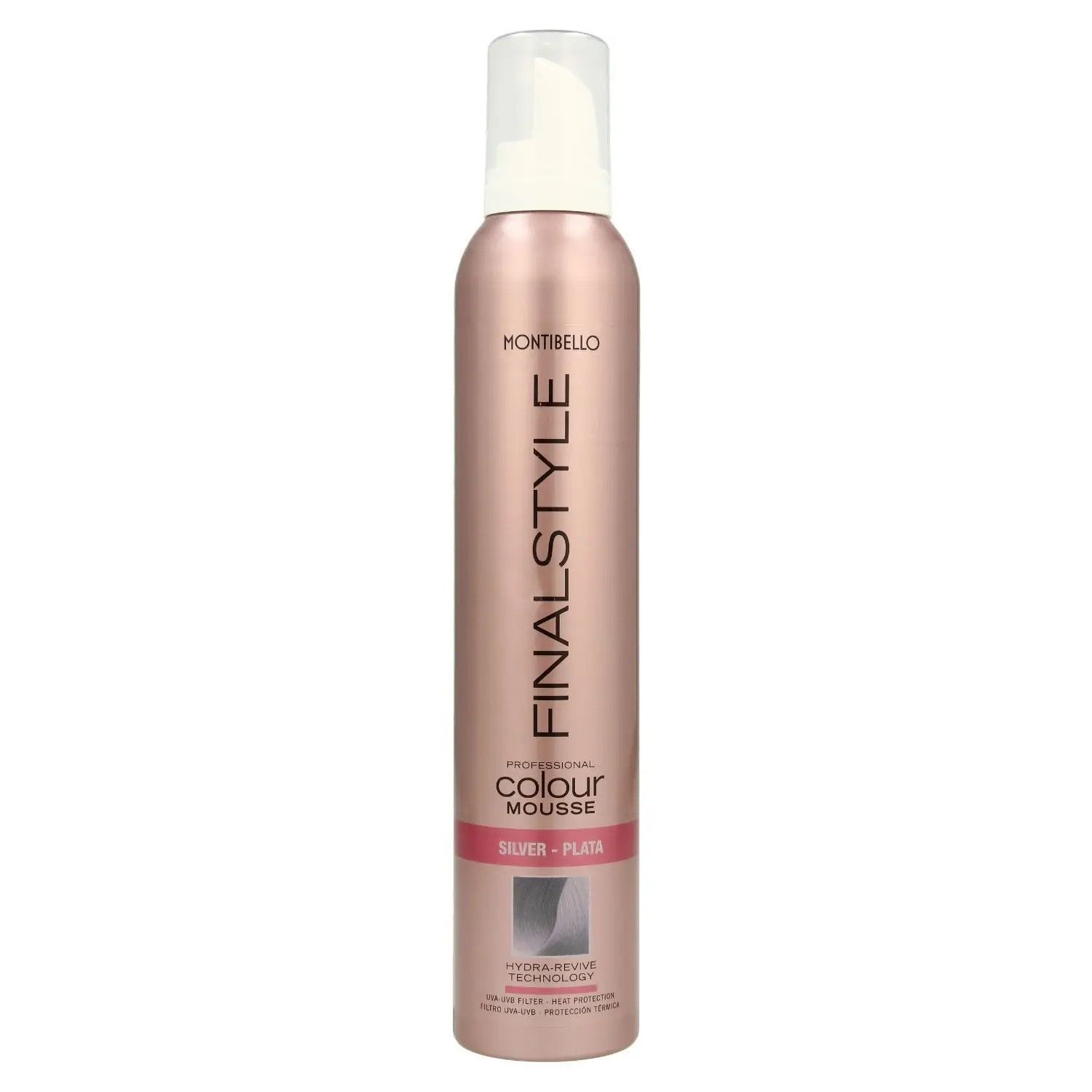 MONTIBELLO Espuma Finalstyle Plata Silver 320 ml