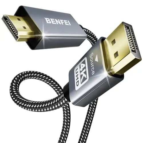 BENFEI Cable DisplayPort a HDMI 1.8m