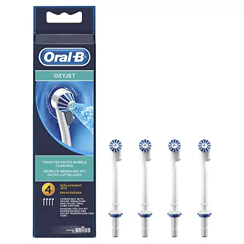 Oral-B ED17-4: Pack de 4 Recambios para Irrigador Oxyjet