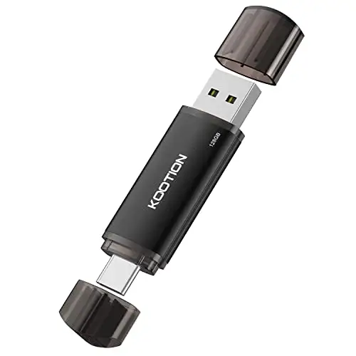 Memoria USB KOOTION 128 GB OTG 2 en 1