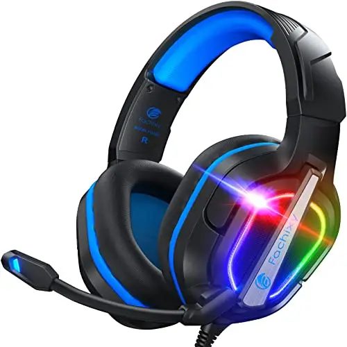 Fachixy FC200 Cascos Gaming Multi-Plataforma con Luz RGB