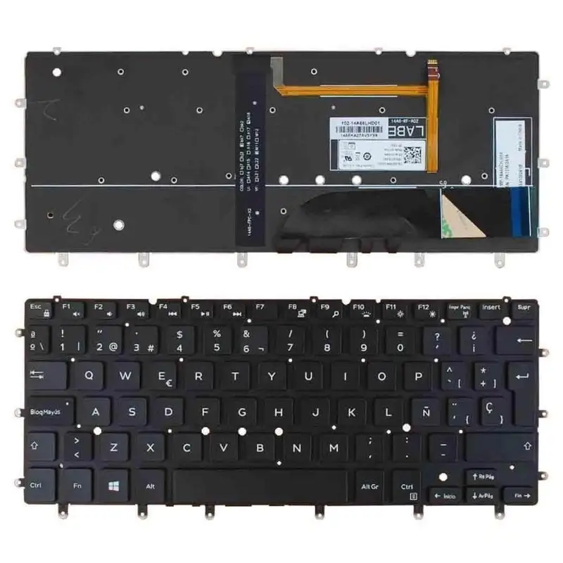 Teclado Retroiluminado para Dell XPS 13