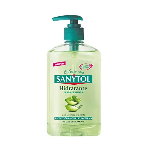 Sanytol Jabón de Manos Hidratante con Aloe Vera 250ml