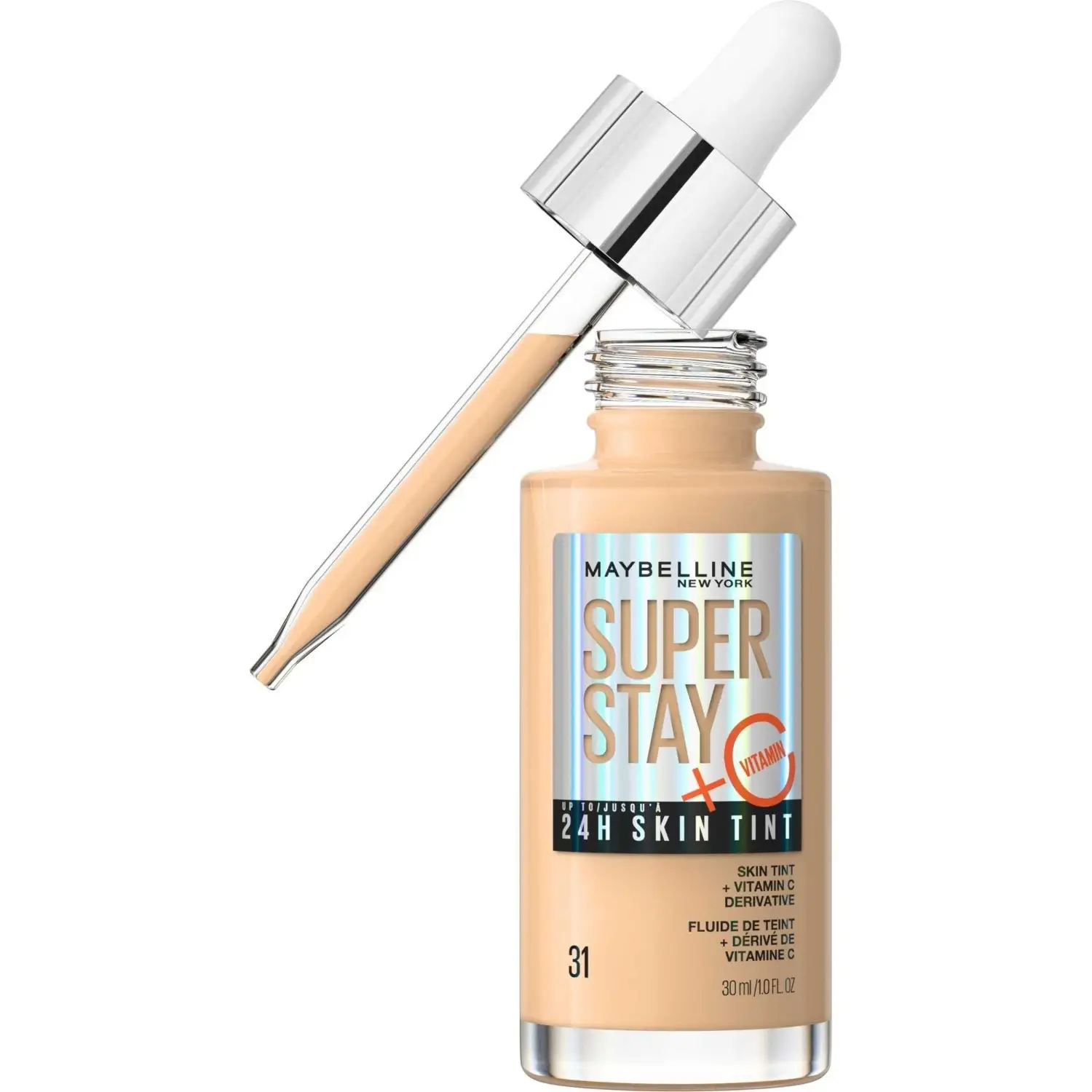 Maybelline Super Stay Skin Tint 24H – Base de maquillaje Beige