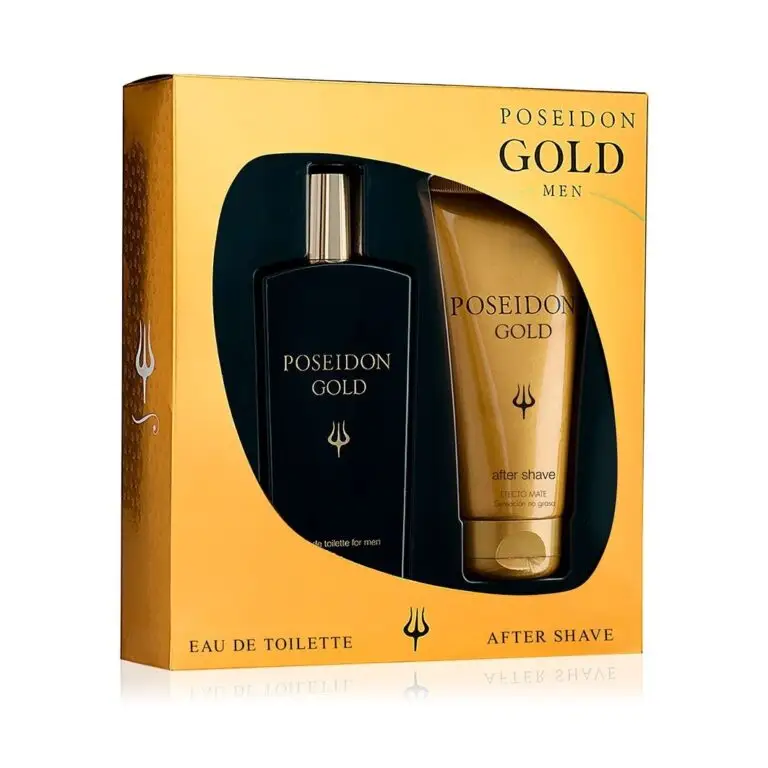 Estuche Gold Poseidon para Perfumes Masculinos