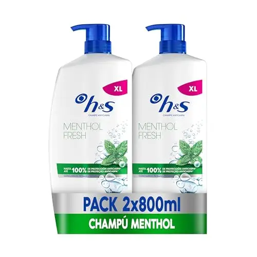 Champú Anticaspa H&S Menthol Fresh 800ml