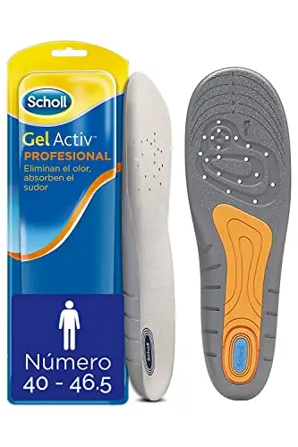 Scholl GelActiv: Plantillas de Gel para Hombre (Tallas 40-46,5)