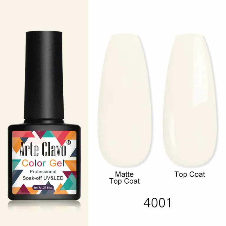 Esmalte en Gel Arte Clavo 114 Colores – Rojo Brillante con Purpurina