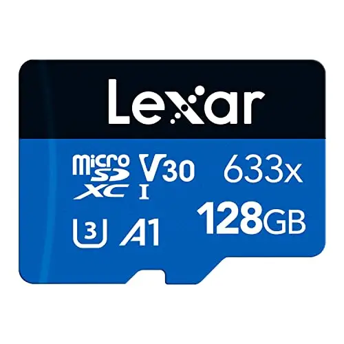 Lexar 633x Tarjeta Micro SD 128 GB – UHS-I, Alta Velocidad