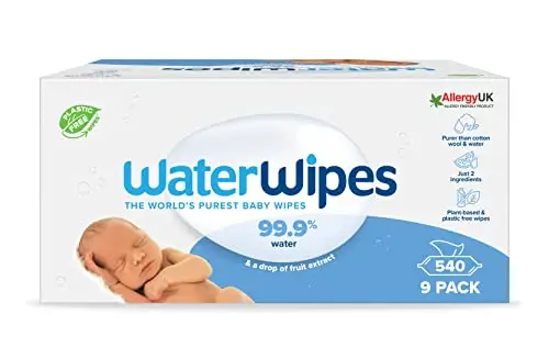 Toallitas Húmedas WaterWipes Originales para Bebés (540 unidades)