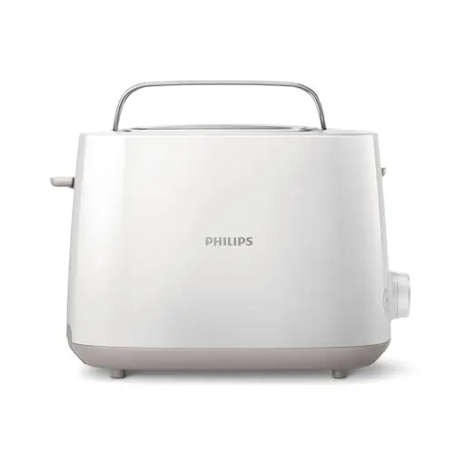 Tostadora Philips HD2581/00 – 2 Ranuras, 8 Ajustes, Descongelación