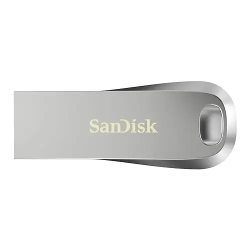 SanDisk 128GB Ultra Luxe USB 3.2 Memoria Flash